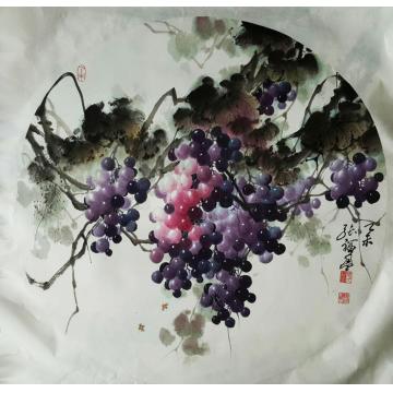 张福盈国画花鸟无题字画之家