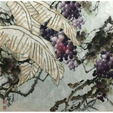 张福盈国画花鸟无题字画之家