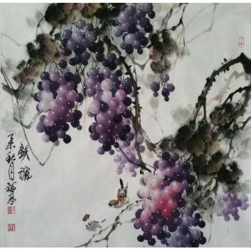 张福盈国画花鸟无题字画之家