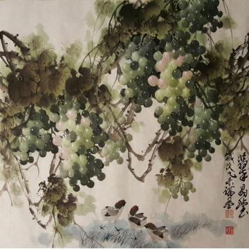 张福盈国画花鸟无题字画之家