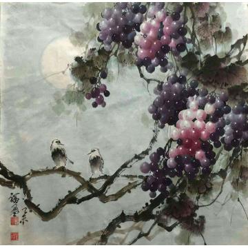 张福盈国画花鸟无题字画之家