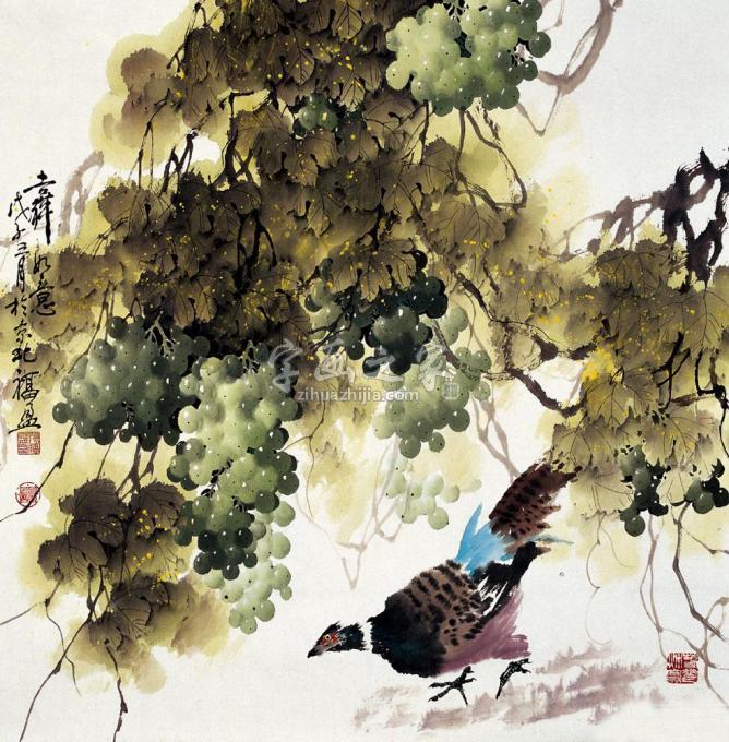 国画家张福盈字画之家