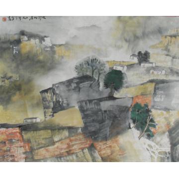 于亨国画山水无题字画之家