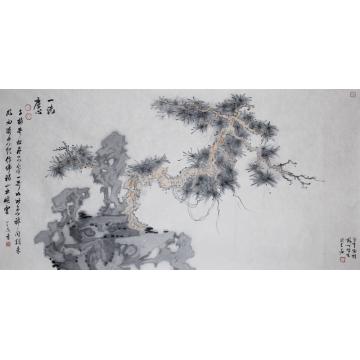 于亨国画花鸟一洗尘心字画之家