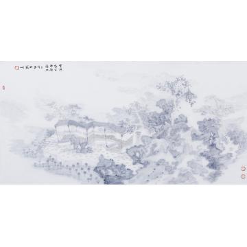 于亨国画山水无题字画之家