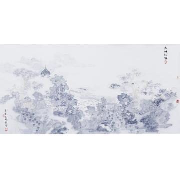 于亨国画山水无题字画之家