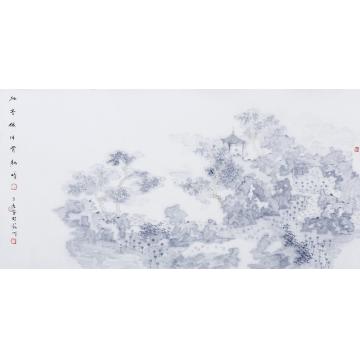 于亨国画山水无题字画之家