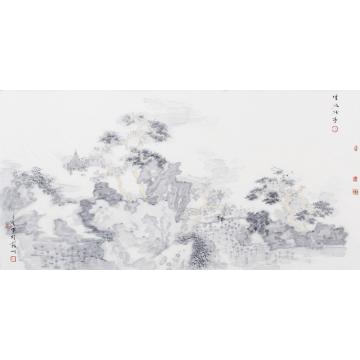 于亨国画山水无题字画之家