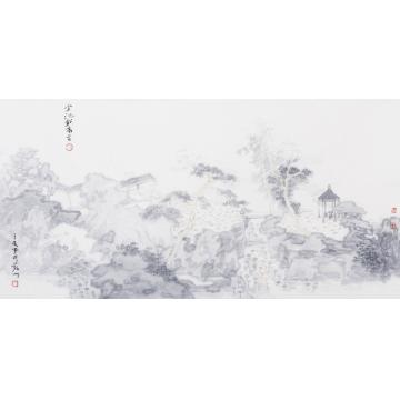 于亨国画山水无题字画之家