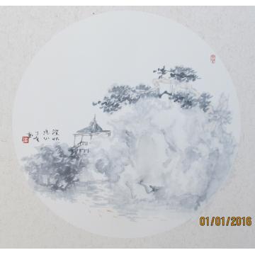 于亨国画山水无题字画之家