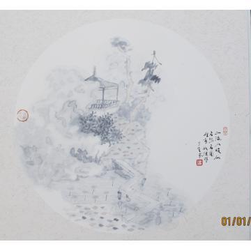 于亨国画山水无题字画之家