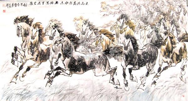 国画家周殿平字画之家