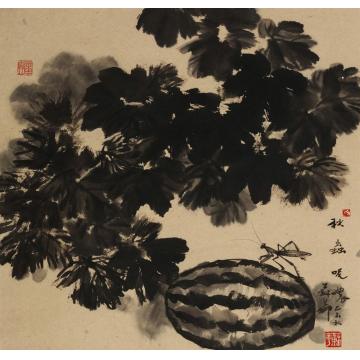苏华国画花鸟秋虫呢哝字画之家