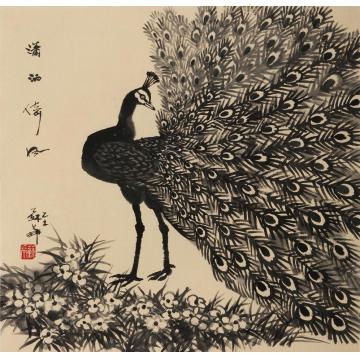 苏华国画花鸟潇洒倚风字画之家