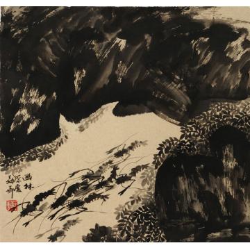 苏华国画花鸟幽林深处字画之家