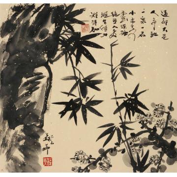 苏华国画花鸟云深路绝无人处字画之家