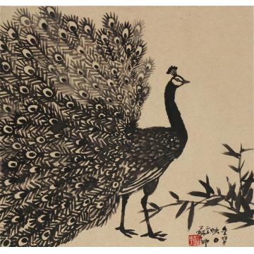 苏华国画花鸟金翠映日字画之家