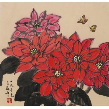 苏华国画花鸟一片春色字画之家