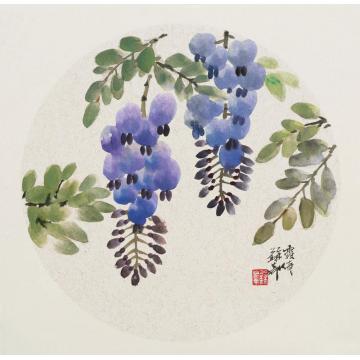 苏华国画花鸟霞倚字画之家