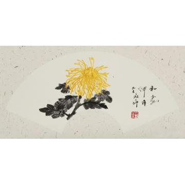 苏华国画花鸟和云伴月字画之家