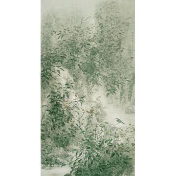 刘刚国画花鸟溪涧细语字画之家