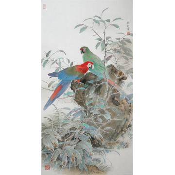 刘刚国画花鸟无题字画之家