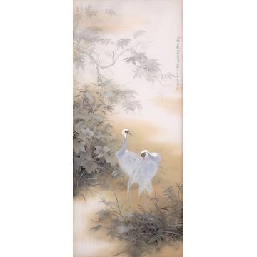刘刚国画花鸟水乡沙暖字画之家