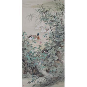 刘刚国画花鸟蜀乡野趣字画之家