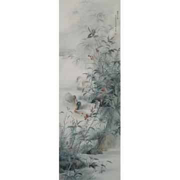 刘刚国画花鸟蜀乡清秋字画之家
