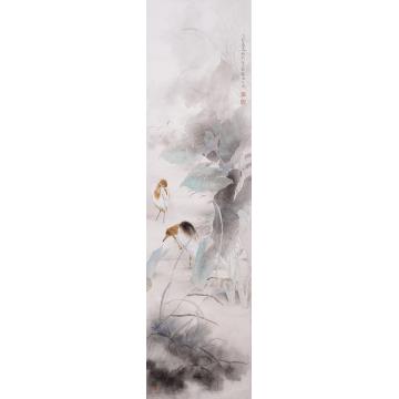 刘刚国画花鸟陌上行字画之家