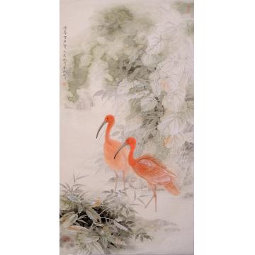 刘刚国画花鸟芳草亦多情字画之家