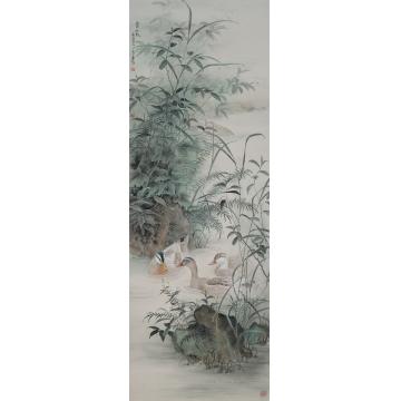 刘刚国画花鸟春雨初歇字画之家