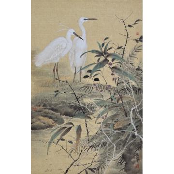 刘刚国画花鸟夏日寻芳字画之家