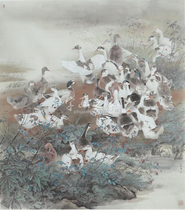 国画家刘刚字画之家