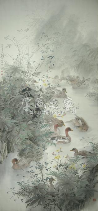 国画家刘刚字画之家