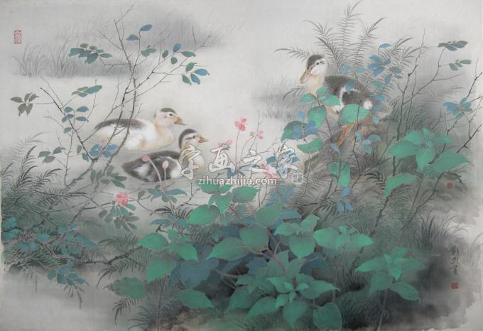 国画家刘刚字画之家