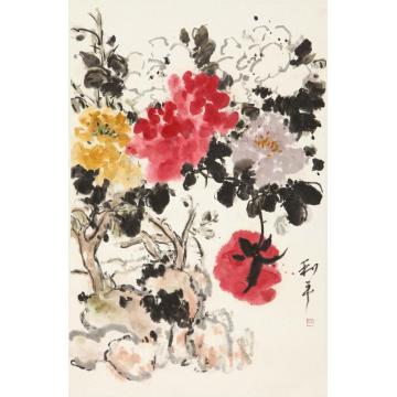 郑利平国画花鸟牡丹字画之家