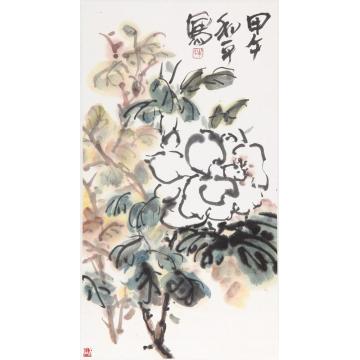 郑利平国画花鸟醉春字画之家