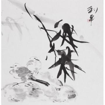 郑利平国画花鸟漫劳子厚代剪裁字画之家