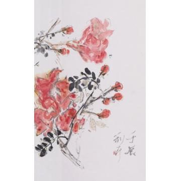 郑利平国画花鸟杂花野趣字画之家