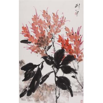 郑利平国画花鸟热带芳卉字画之家