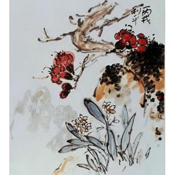 郑利平国画花鸟南国之春字画之家