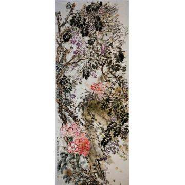 郑利平国画花鸟东风吹着便成春字画之家