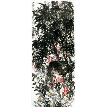 郑利平国画花鸟春深十里字画之家