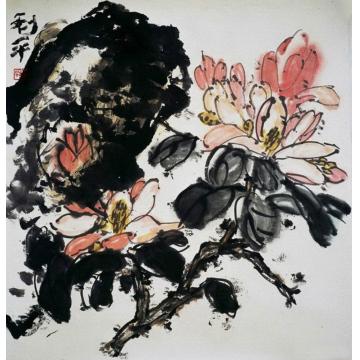 郑利平国画花鸟春风丽人字画之家
