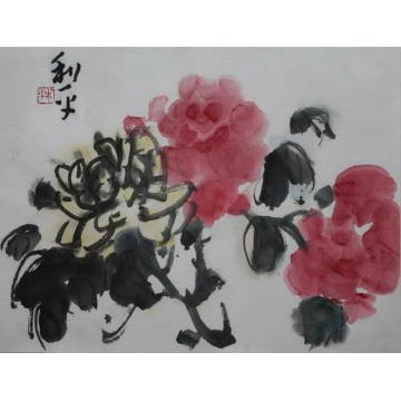 郑利平国画花鸟无题字画之家
