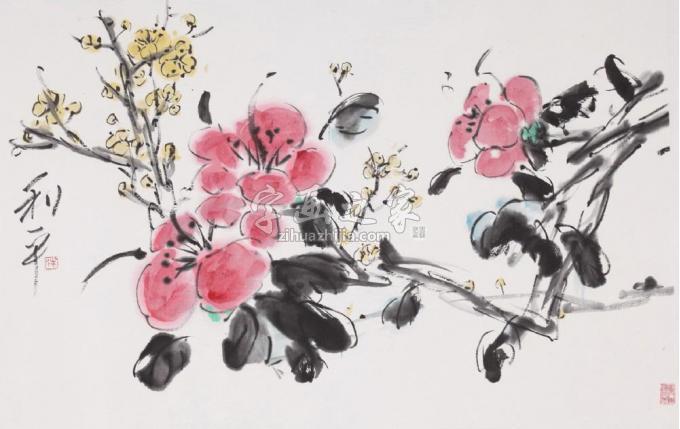 国画家郑利平字画之家