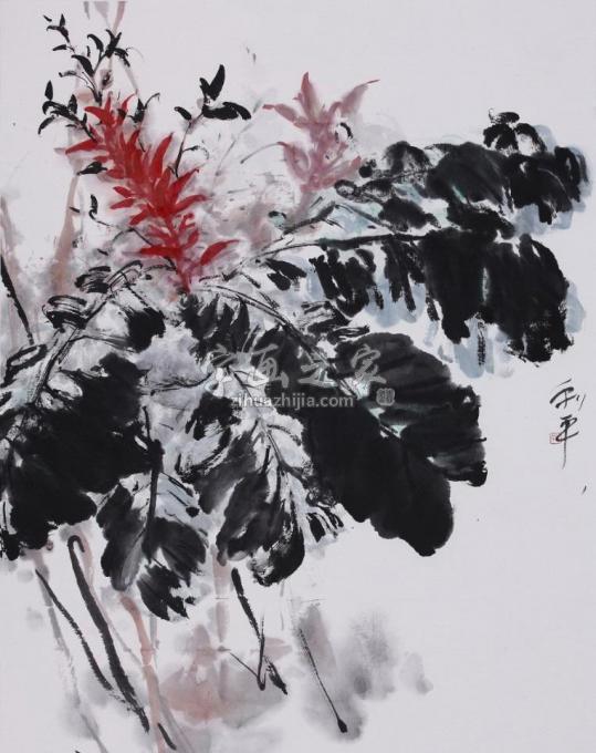 国画家郑利平字画之家
