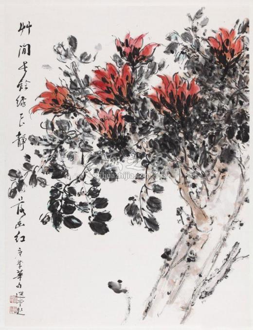 国画家郑利平字画之家