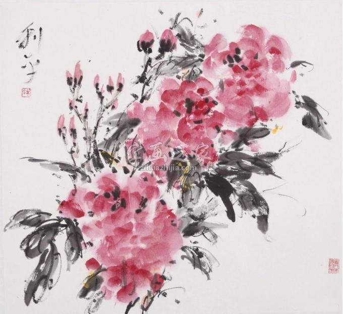 国画家郑利平字画之家